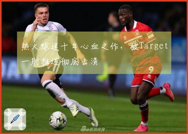 热火球迷十年心血之作，被Target一则推送彻底击溃